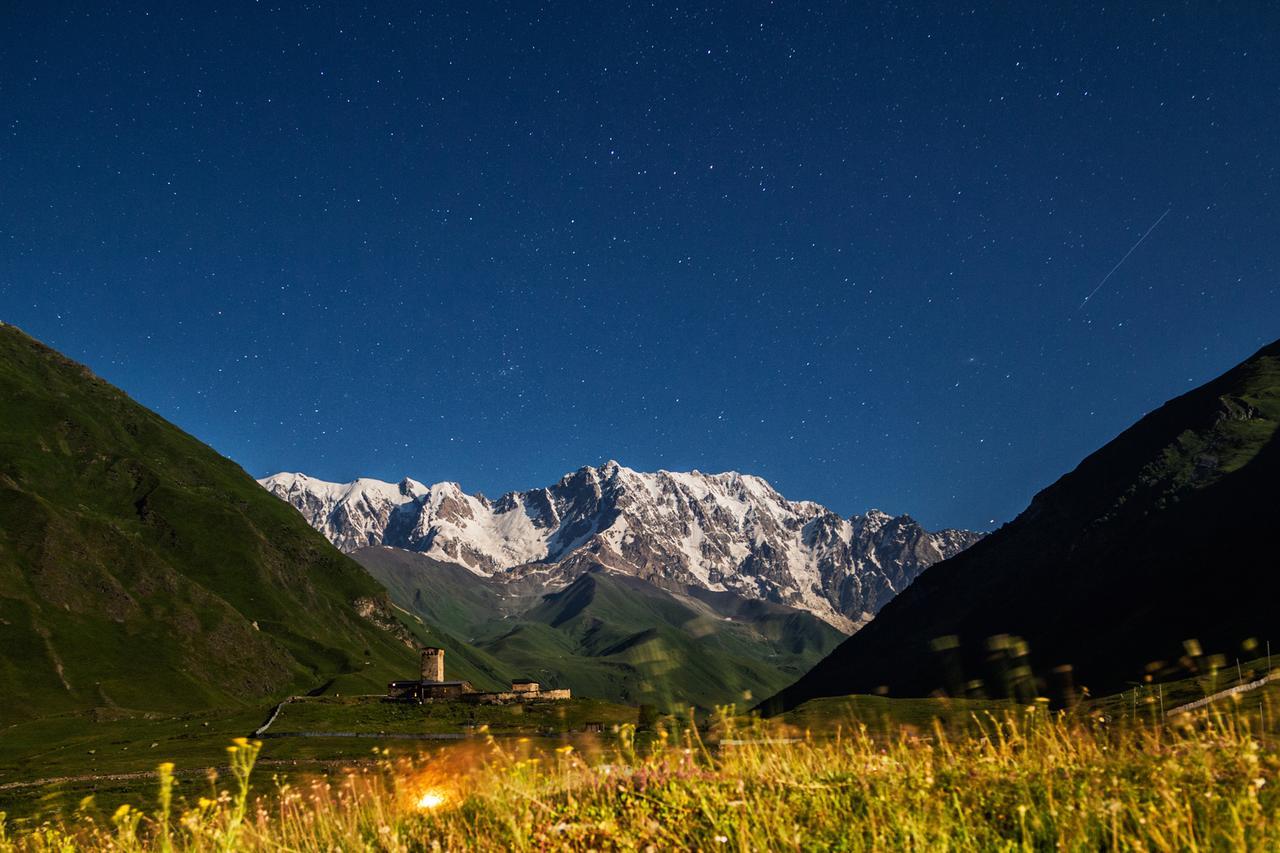 Mshvidoba Hotel Ushguli ภายนอก รูปภาพ